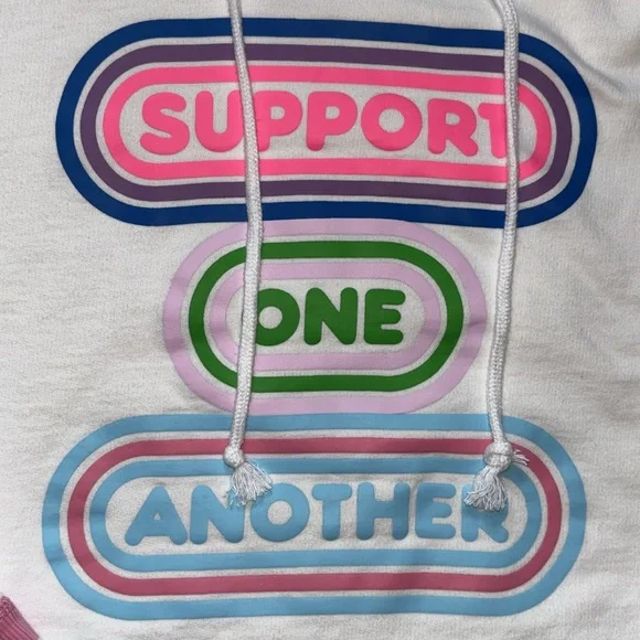 Target🎯Pride “Support One Another” Cropped Hoodie, Size S - Picture 5 of 13
